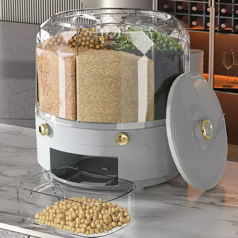 Dispensador Porta Alimentos e Cereais Giratório BenitiHouse